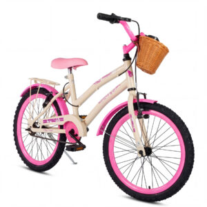 Bicicleta Colli Aro 20 Lylla – ROSA / AZUL CHAMPANHE / BEGE RETRO